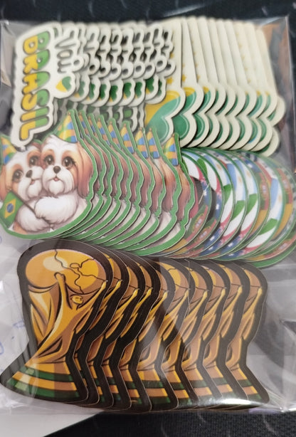 COPA DO MUNDO APLIQUES TAMANHO M