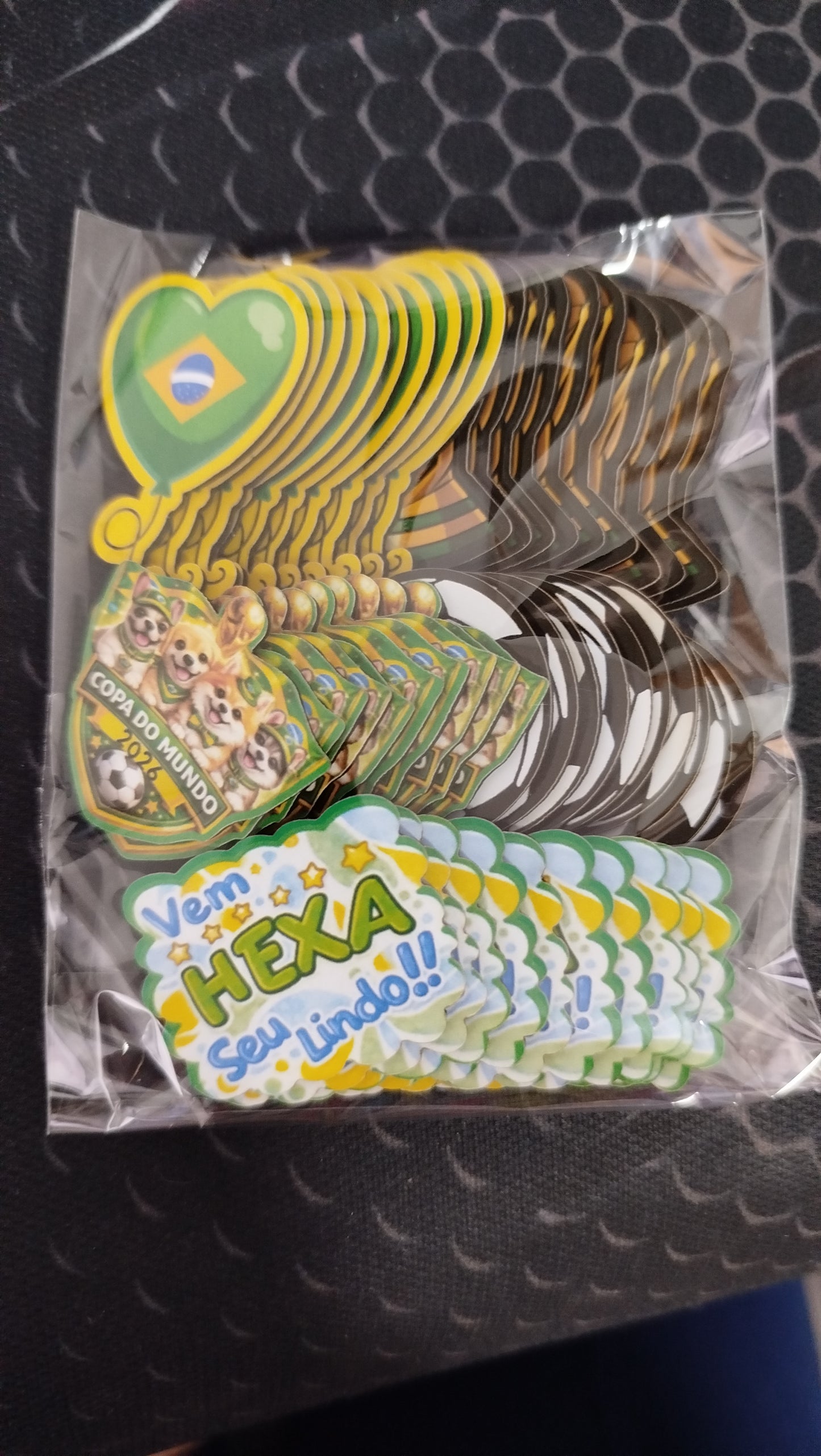 COPA DO MUNDO APLIQUES TAMANHO M