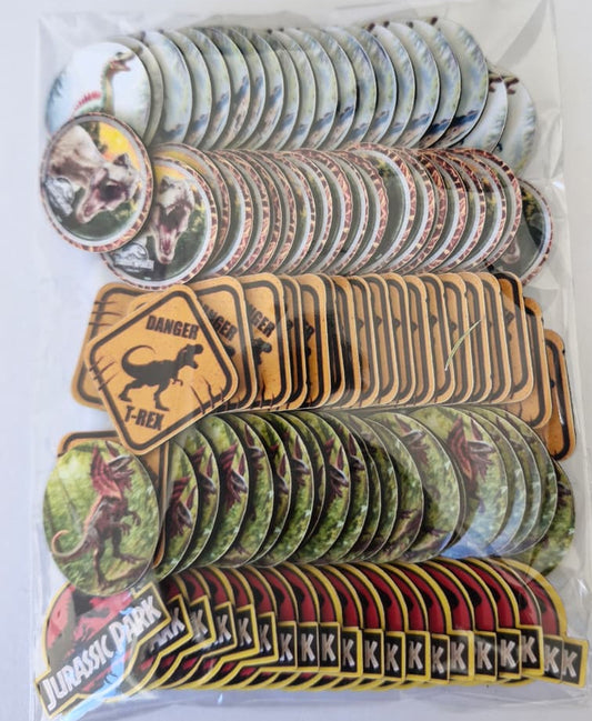 JURASSIC PARK APLIQUES TAMANHO P