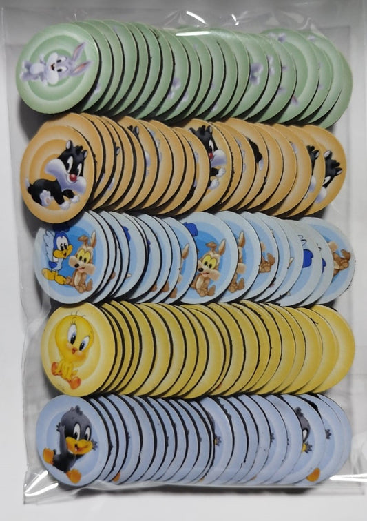 LONNEY TUNES BABY APLIQUES TAMANHO P