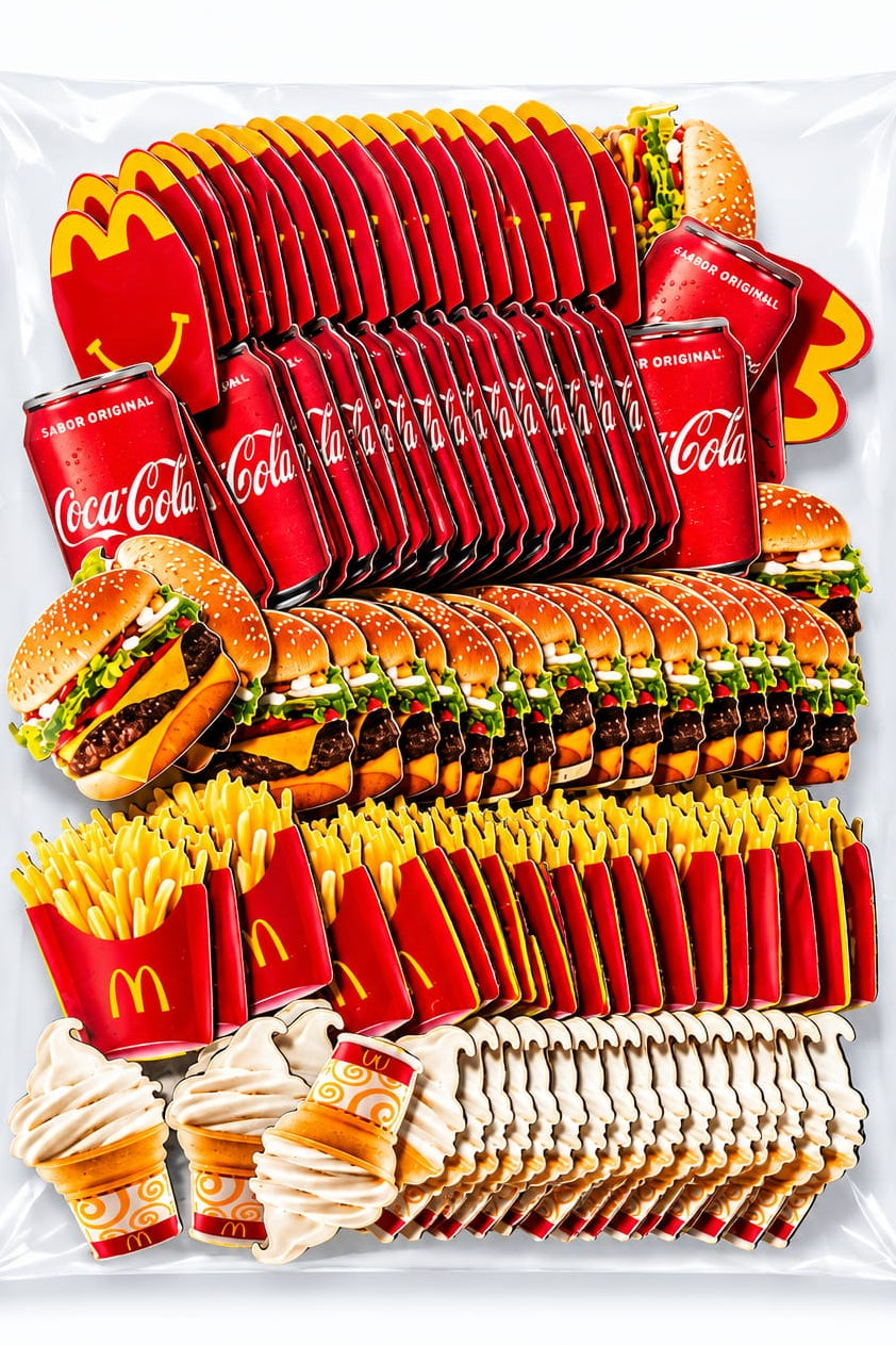MC DONALDS APLIQUES TAMANHO P