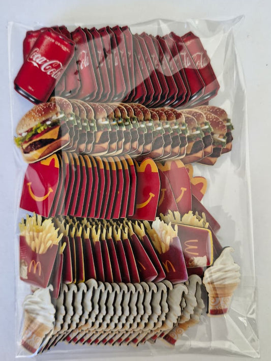 MC DONALDS APLIQUES TAMANHO P