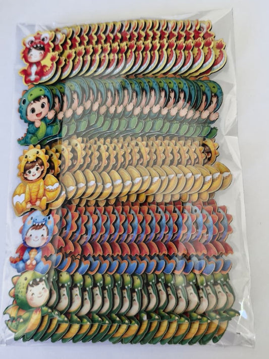 MENINO DINO APLIQUES TAMANHO P