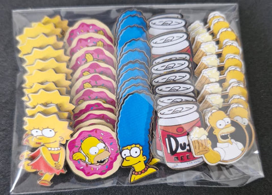 OS SIMPSON ADESIVOS TAMANHO P
