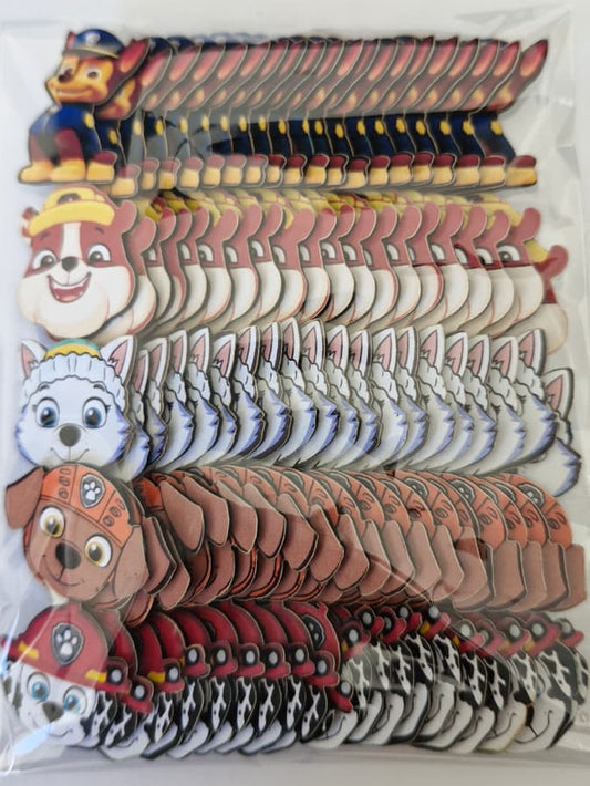 PATRULHA CANINA APLIQUES TAMANHO P