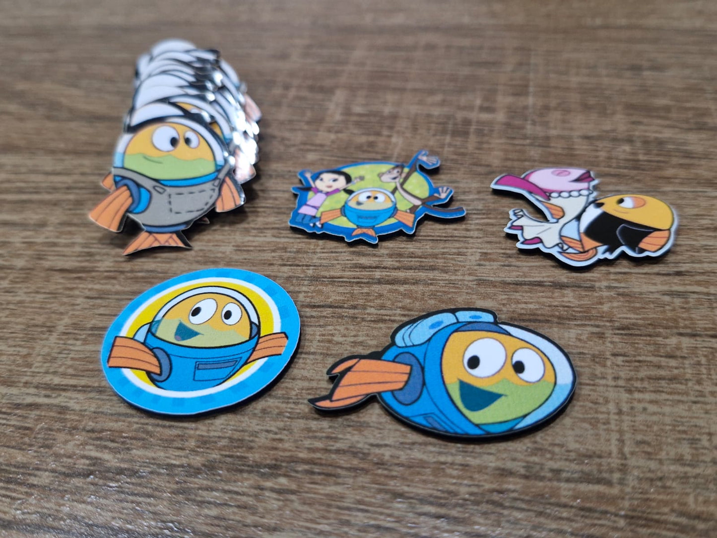 PEIXONAUTA APLIQUES TAMANHO M
