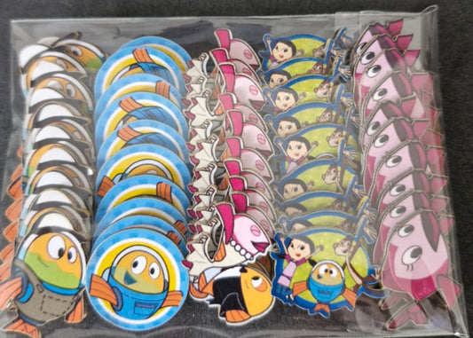 PEIXONAUTA ADESIVOS TAMANHO P