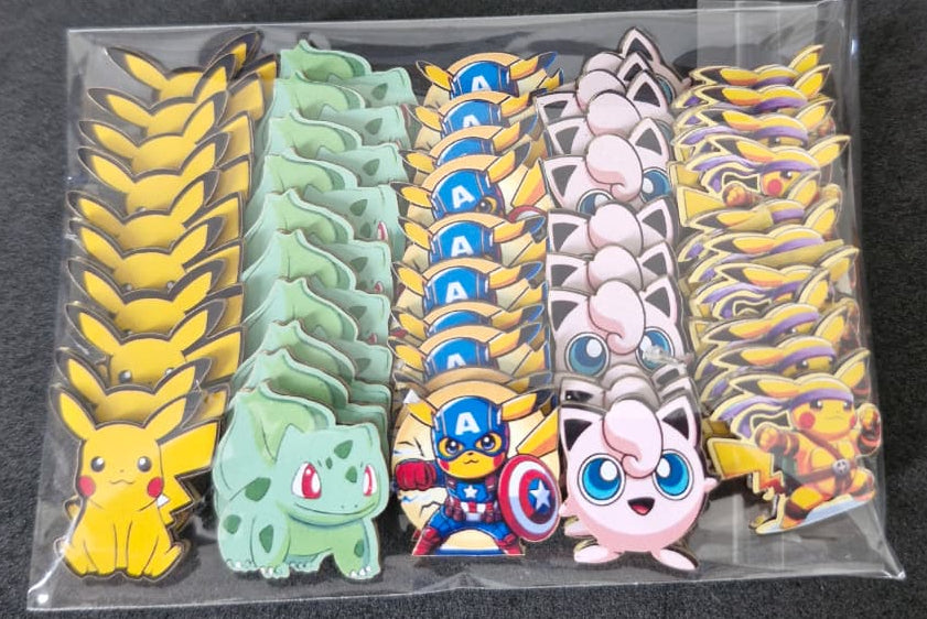 POKÉMON ADESIVOS TAMANHO P