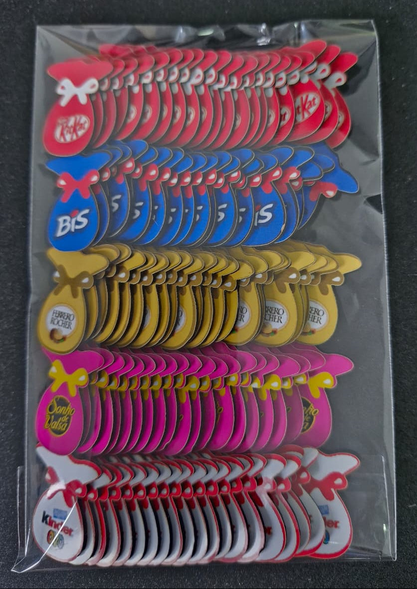PÁSCOA APLIQUES TAMANHO P 6
