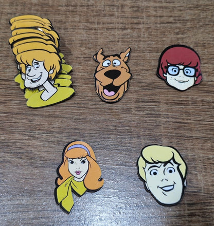 SCOOBY DOO APLIQUES TAMANHO M