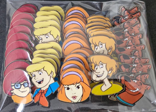 SCOOBY DOO ADESIVOS TAMANHO P