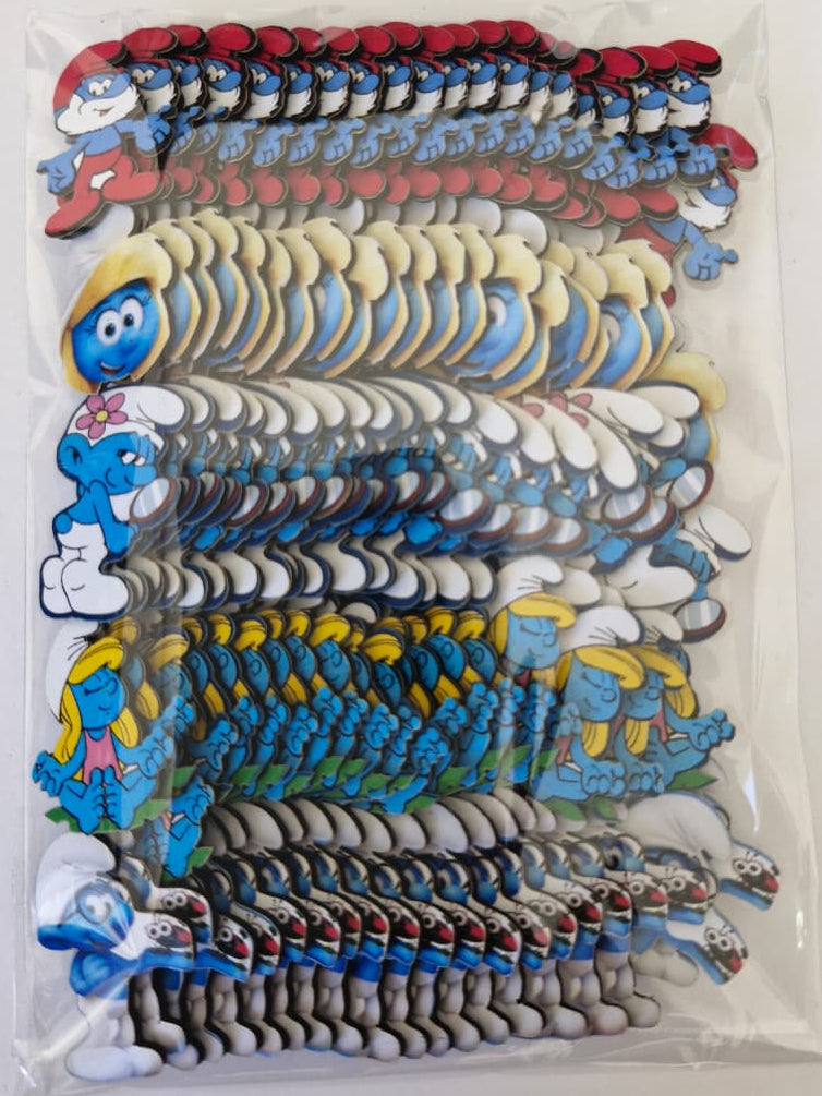 SMURFS APLIQUES TAMANHO P