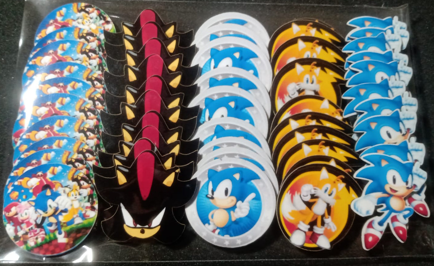 SONIC APLIQUES TAMANHO M