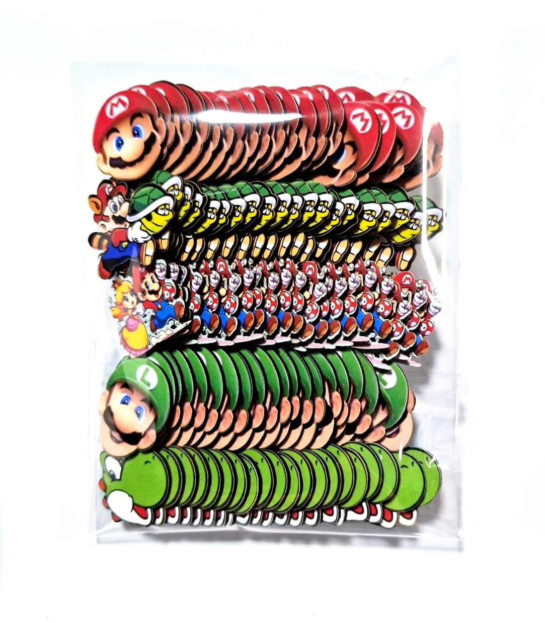 SUPER MARIO APLIQUES TAMANHO P