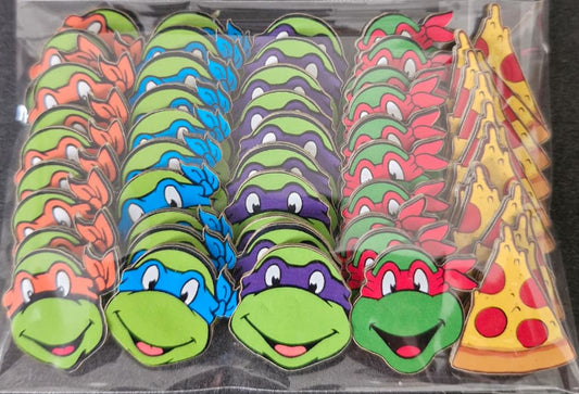 TARTARUGAS NINJAS ADESIVOS TAMANHO P