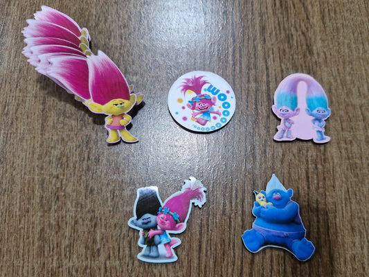 TROLLS APLIQUES TAMANHO M