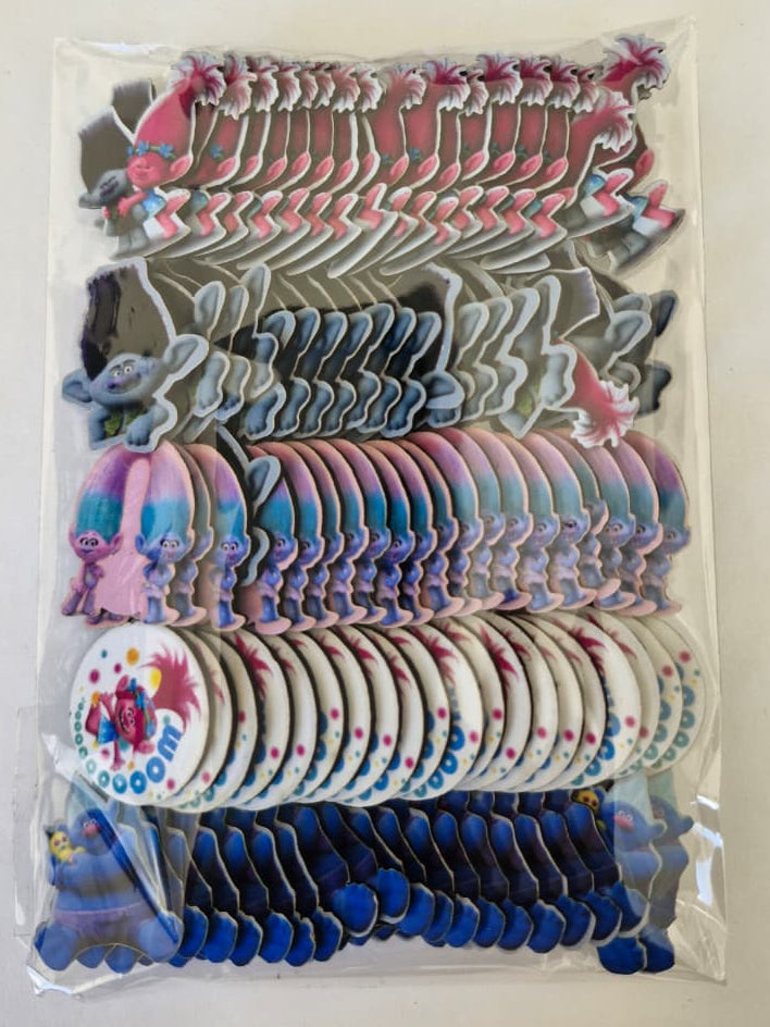 TROLLS APLIQUES TAMANHO P