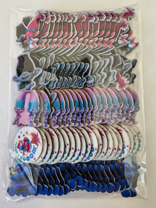 TROLLS APLIQUES TAMANHO P