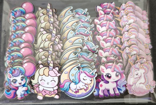 UNICÓRNIOS ADESIVOS TAMANHO P