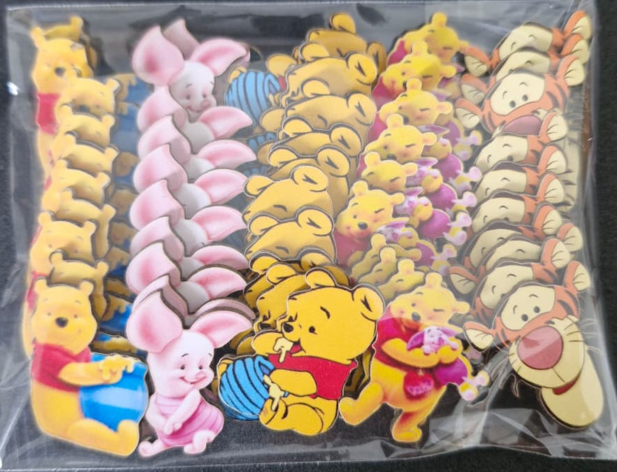 URSINHO POOH ADESIVOS TAMANHO P