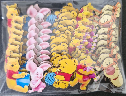 URSINHO POOH ADESIVOS TAMANHO P