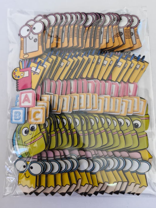 VOLTA AS AULAS APLIQUES TAMANHO P