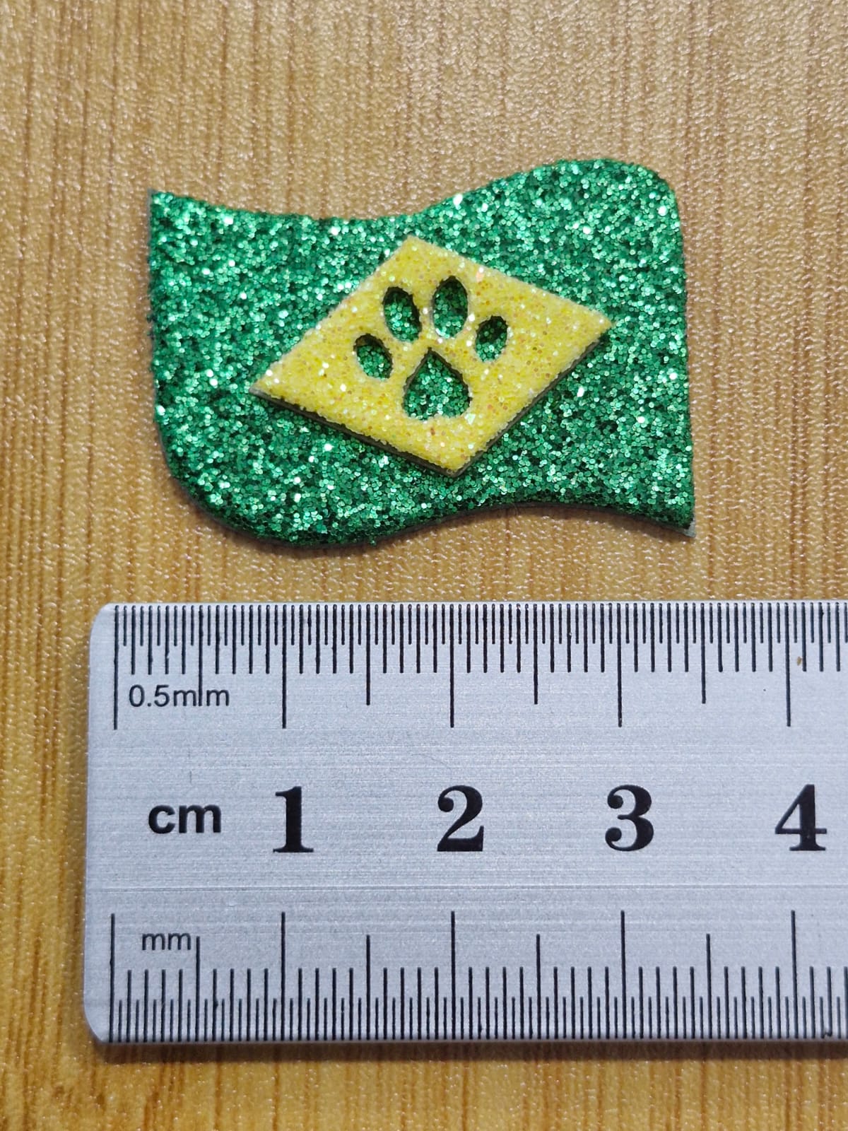 COPA EVA COM GLITTER ADESIVOS P