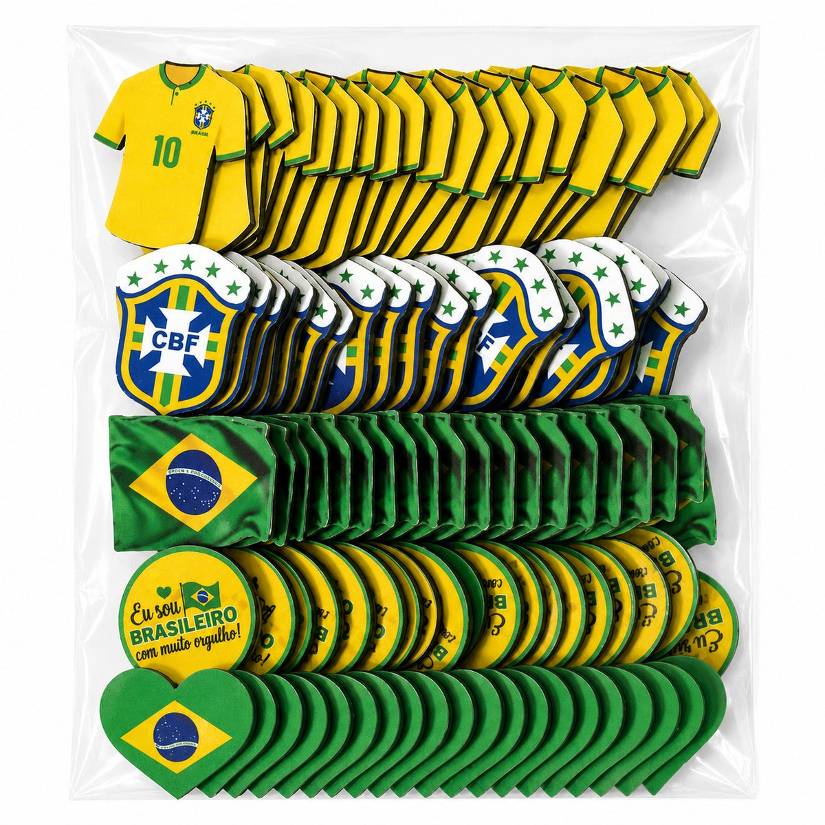BRASIL APLIQUES TAMANHO P