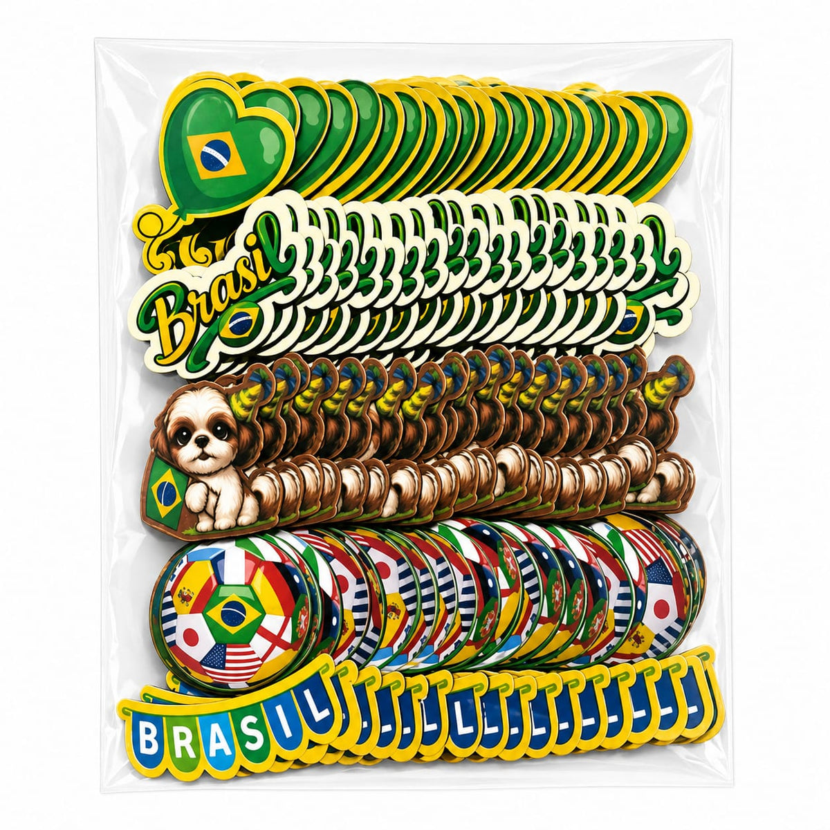 BRASIL APLIQUES TAMANHO P