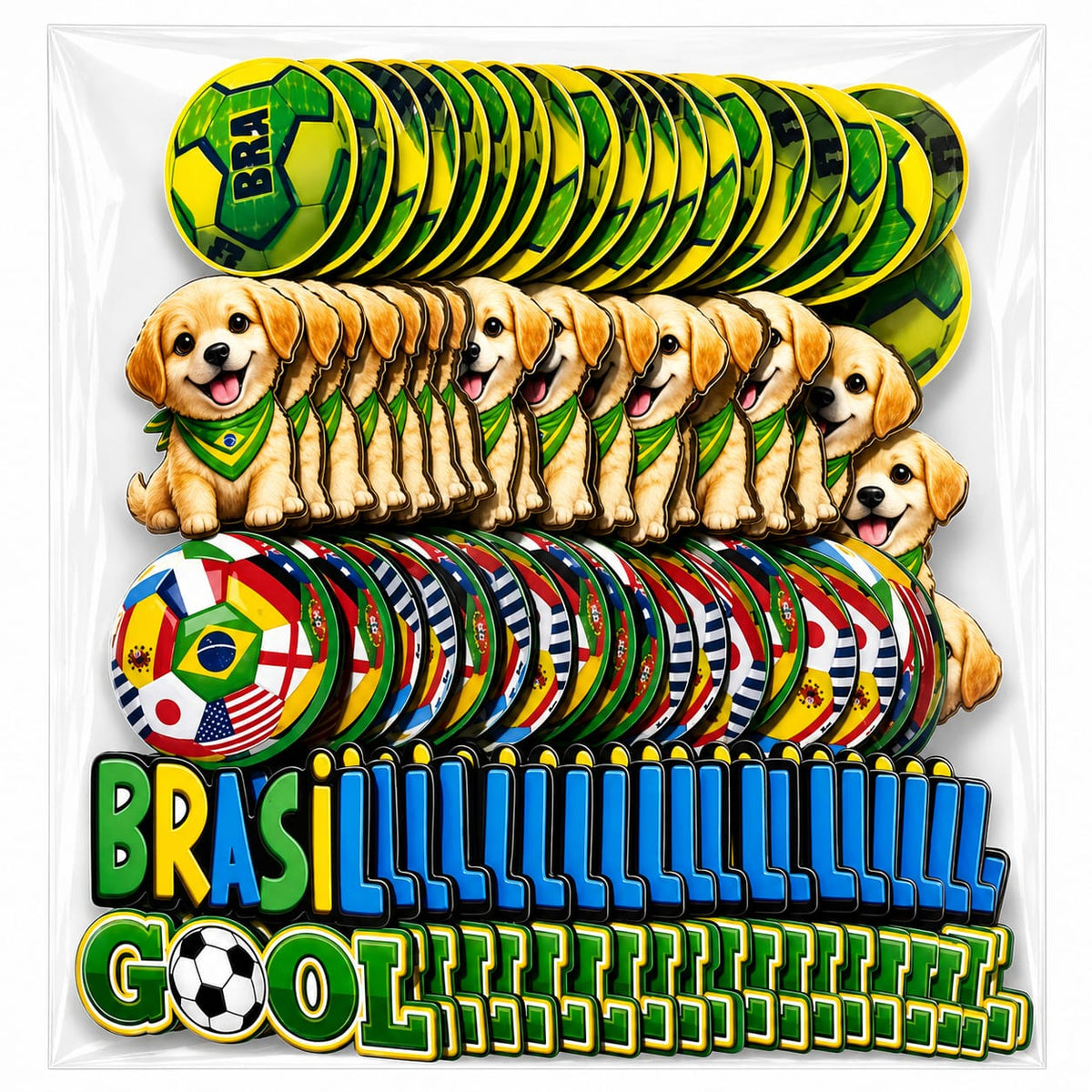 BRASIL APLIQUES TAMANHO P