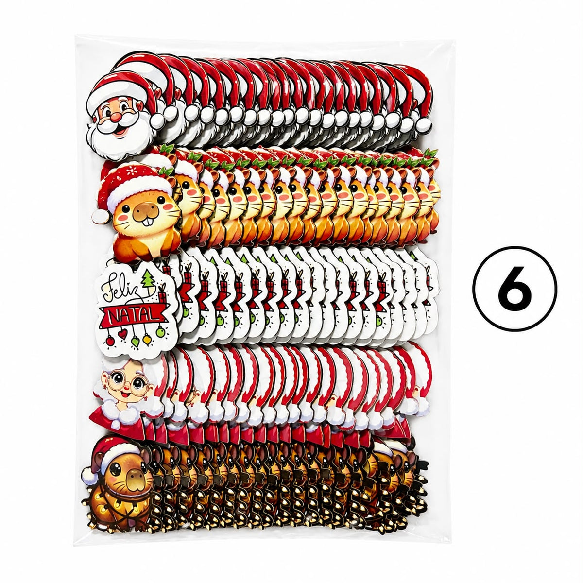 NATAL APLIQUES TAMANHO P