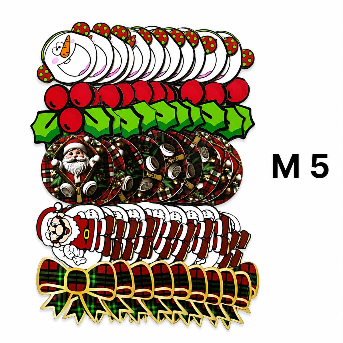 NATAL APLIQUES TAMANHO M
