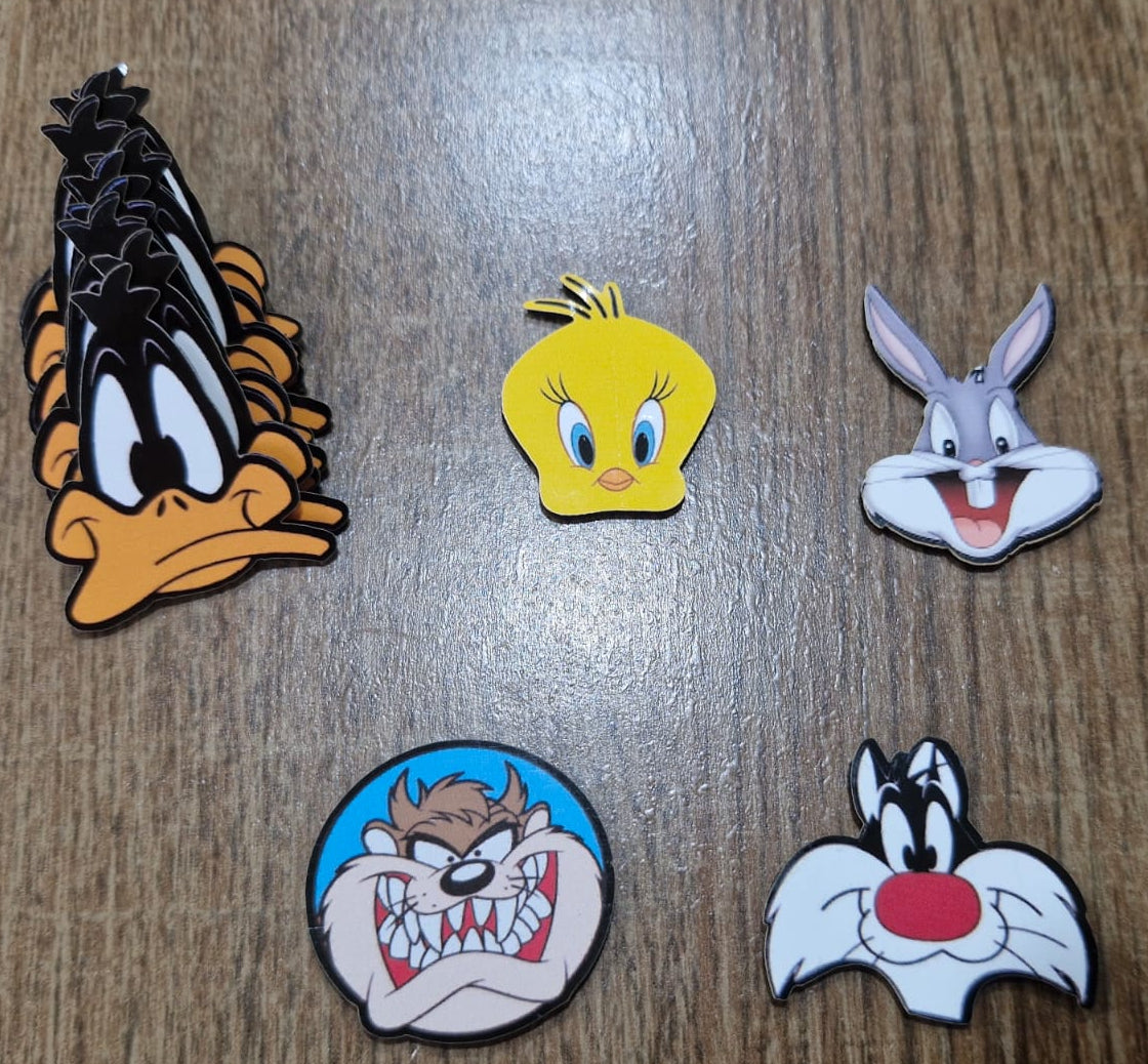 LONNEY TUNES APLIQUES TAMANHO P