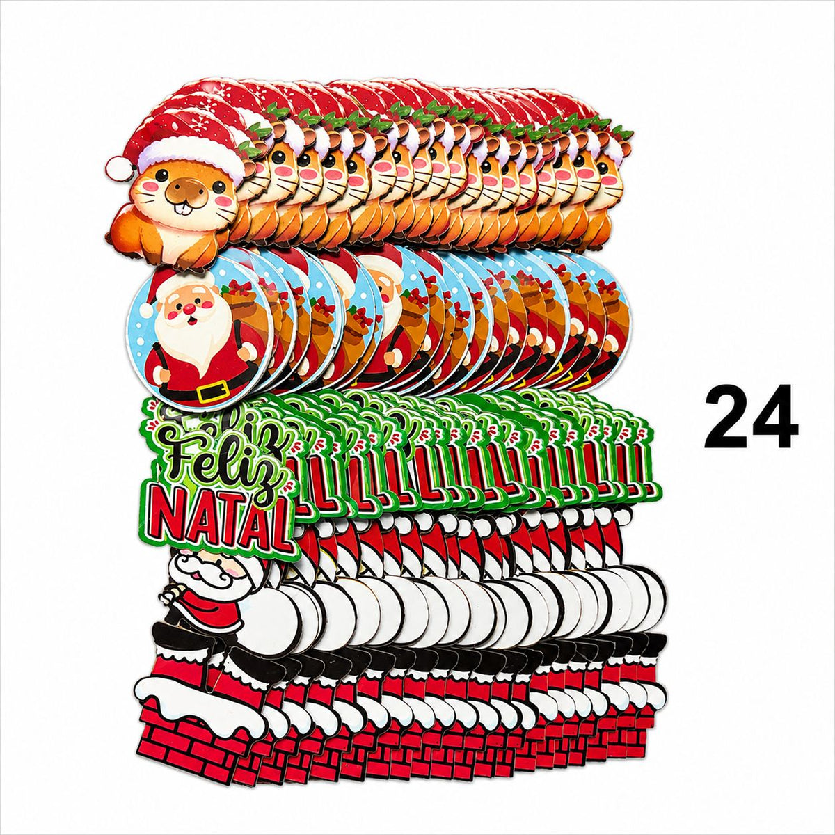 NATAL APLIQUES TAMANHO P