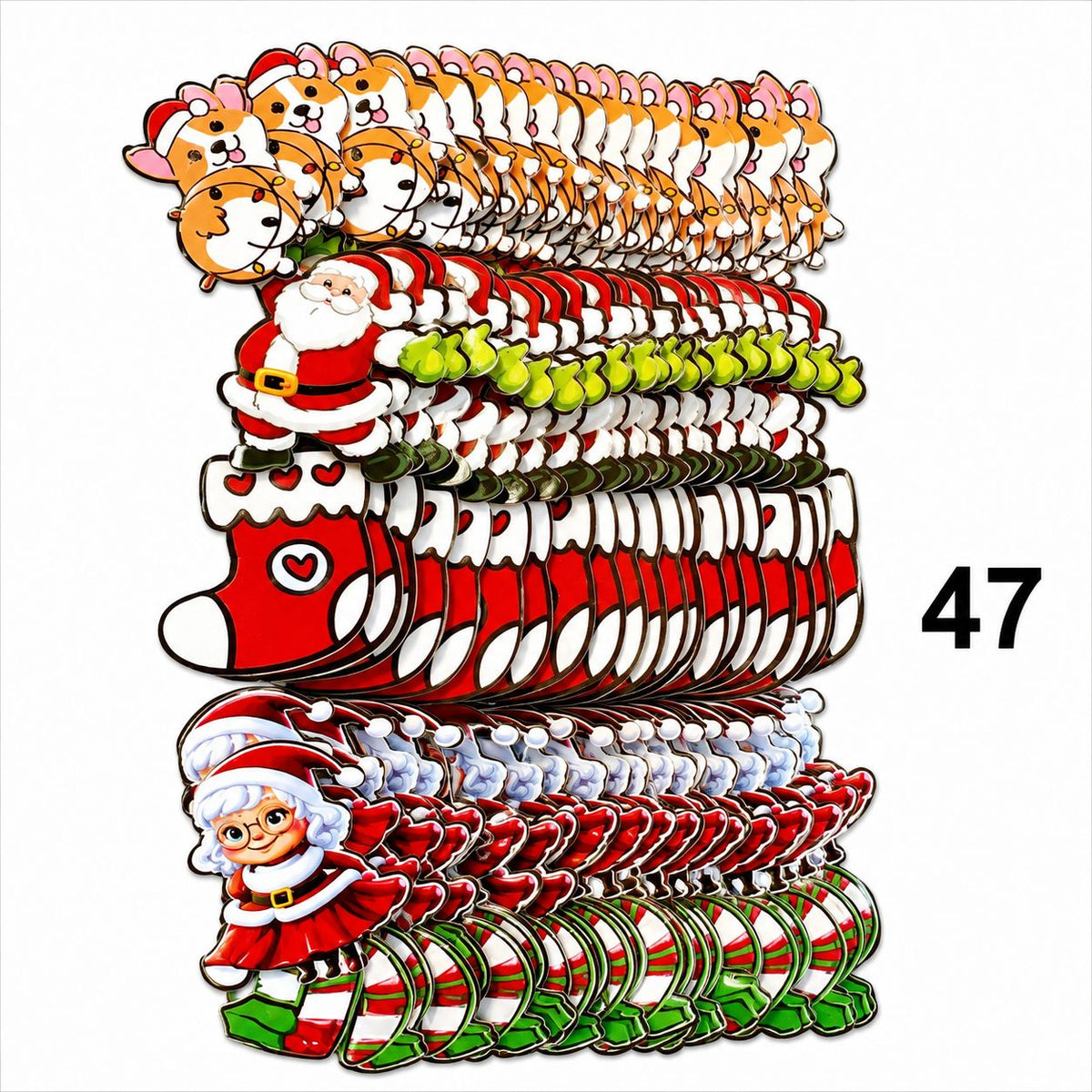 NATAL APLIQUES TAMANHO P
