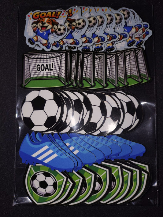 FUTEBOL ADESIVOS TAMANHO P